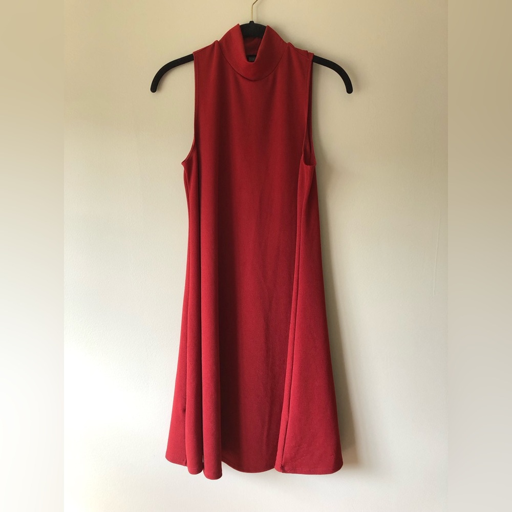 A. Byer | Burnt Orange Sleeveless Dress